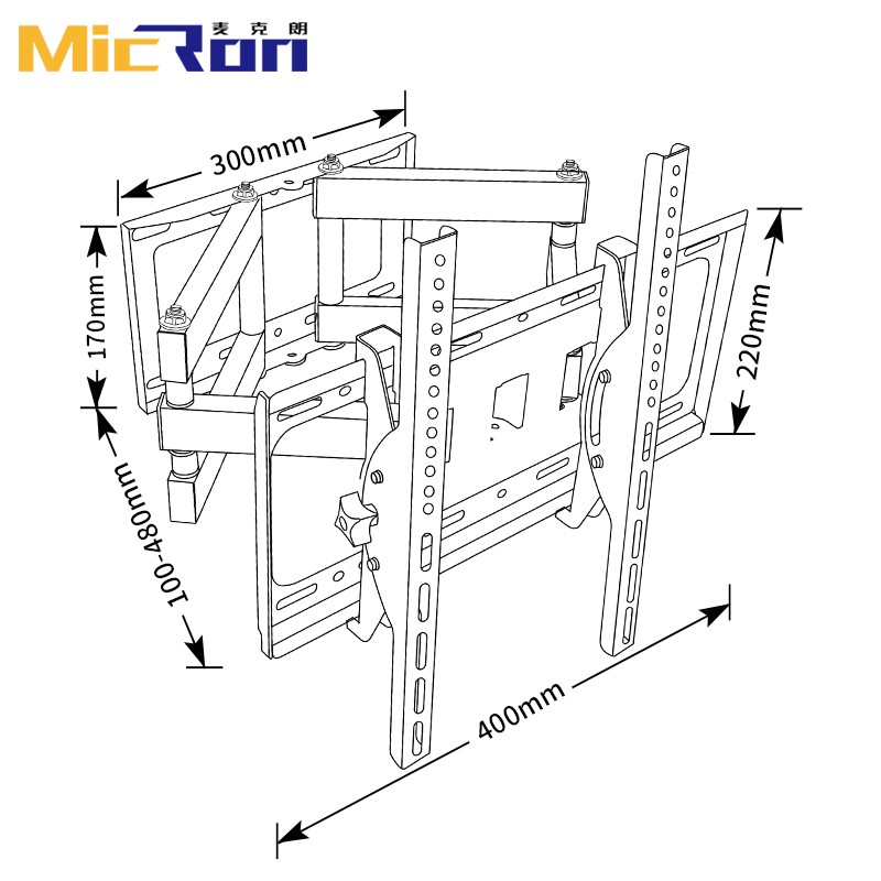 MCR-402 High Quality Swivel TV mount for 26