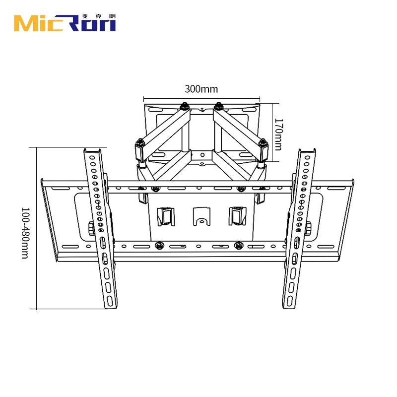 MCR-502 Modern Style Swivel TV mount for 32 to 65 Inches