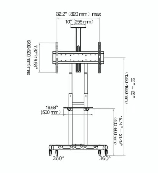 MCR-AVA1800 High Quality TV Stand For 55 to 85 inches