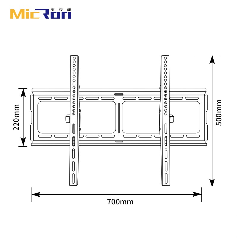 MCR-T4275 Factory Price Tilt TV mount for 42 to 75 inches