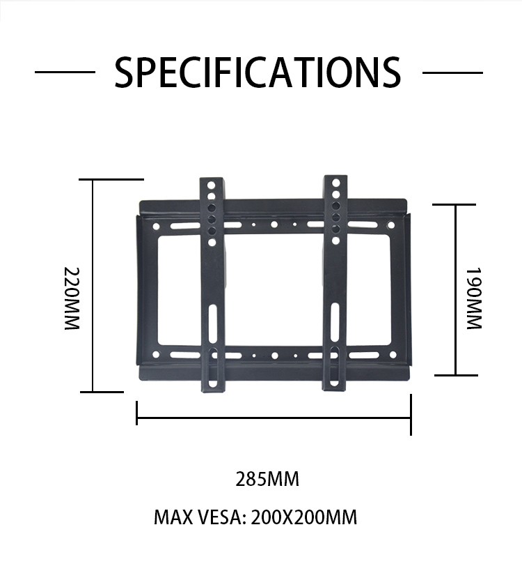 MCR-Y1442C High Quality Fixed TV mount for14