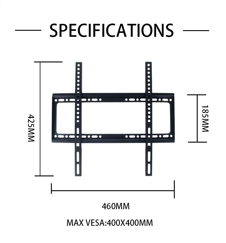 MCR-Y3258C High Quality Fixed TV mount for 32 to 60 inches