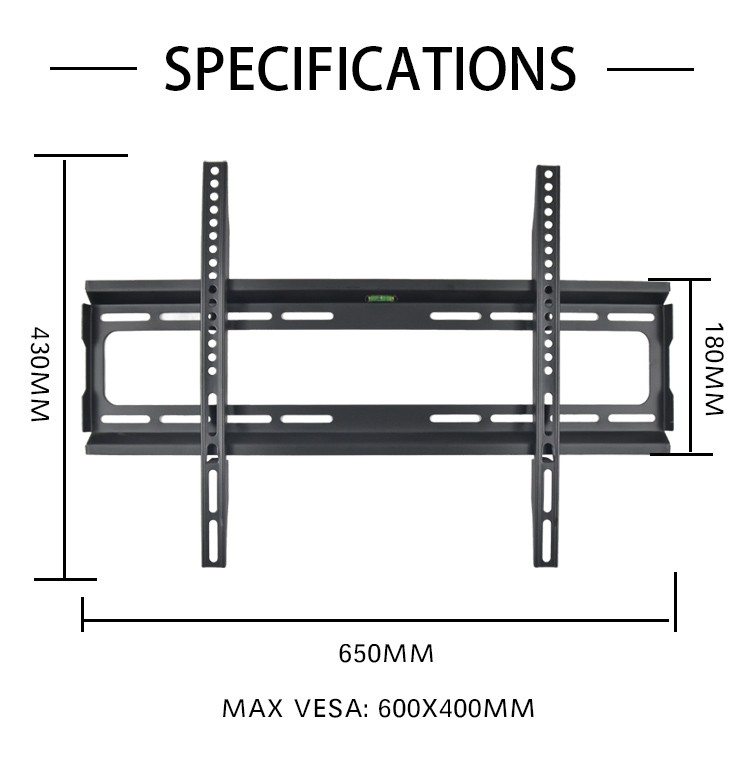 MCR-Y3265 High Quality Fixed TV mount for 32 to 70 inches - 副本