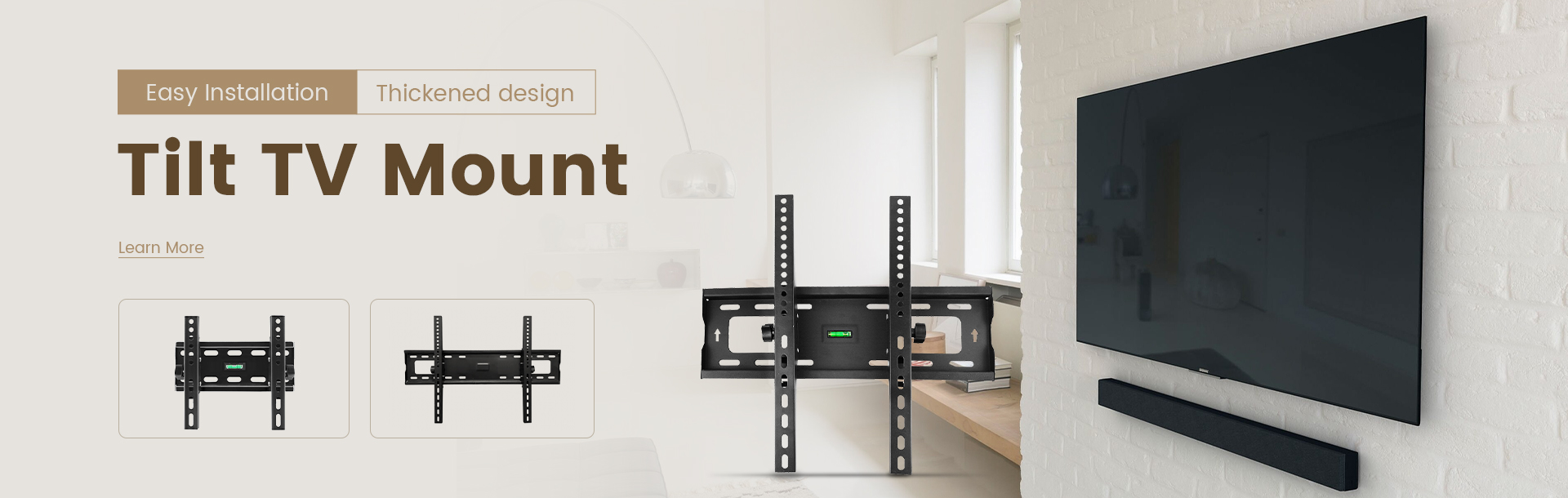 simple mount tv hanger